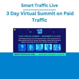 Smart Traffic Live – 3 Day Virtual Summit on Paid Traffic