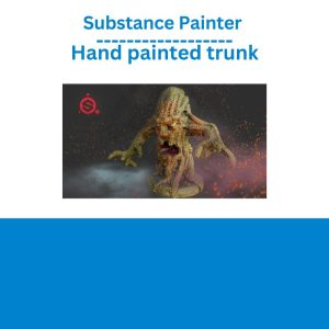 Substance Painter – Hand painted trunk