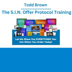 Todd Brown – The S.I.N. Offer Protocol Training