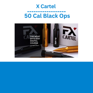 X Cartel – 50 Cal Black Ops