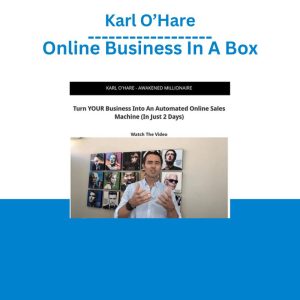 Karl O’Hare – Online Business In A Box