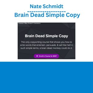 Nate Schmidt – Brain Dead Simple Copy