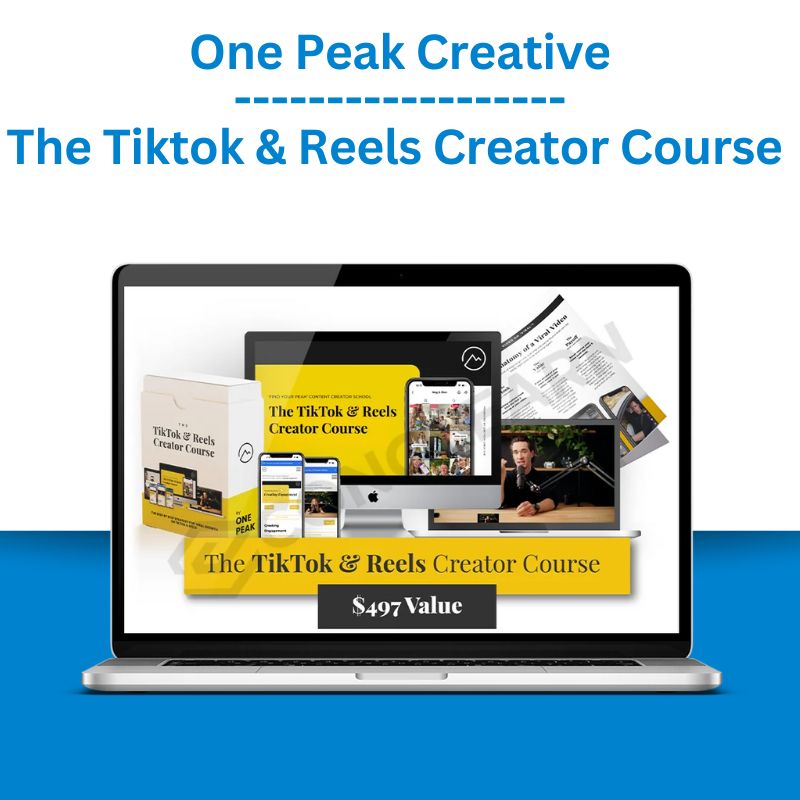 One Peak Creative - The Tiktok & Reels Creator Course