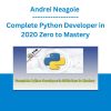 Andrei Neagoie - Complete Python Developer in 2020 Zero to Mastery