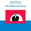 Mark Ritson - Mini MBA in Marketing
