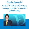 Dr John Demartini - Online - The Demartini Values Training Program - USA 2020 (Videos Only)