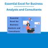 Essential Excel for Business Analysts and Consultants
