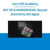 Jain 108 Academy - SET OF 6 WORKBOOKS: Sacred Geometry (All Ages)