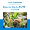 Míria de Amorim - Grupo de Estudos BioFAO - 08/12/18