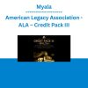Myala - American Legacy Association - ALA – Credit Pack III