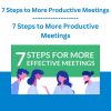 7 Steps to More Productive Meetings