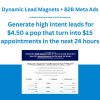 Dynamic Lead Magnets + B2B Meta Ads – Generate high intent leads for $4.50 a pop that turn into $15 appointments in the next 24 hours