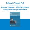 Jeffrey E. Young PhD - Schema Therapy - APA the Systems of Psychotherapy Video Series