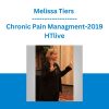 Melissa Tiers - Chronic Pain Managment-2019 HTlive