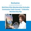 Exclusive - Bob Ross Elite Membership (Includes Contractor Cash Course) - 5 Months Membership Rip