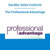 Sandler Sales Institute - The Professional Advantage