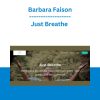 Just Breathe - Barbara Faison