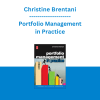Christine Brentani - Portfolio Management in Practice