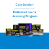 Cole Gordon - Unlimited Leads Licensing Program
