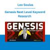 Genesis Next Level Keyword Research - Leo Soulas