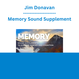 Jim Donavan - Memory Sound Supplement