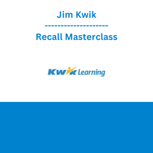 Jim Kwik - Recall Masterclass