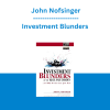 John Nofsinger - Investment Blunders