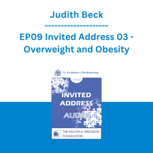 Judith Beck - EP09 Invited Address 03 - Overweight and Obesity: State of the Art Research-Based Treatment