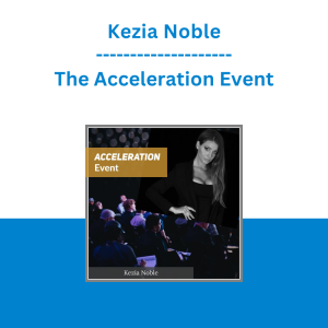 Kezia Noble - The Acceleration Event