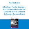 Marilia Baker & Erickson Family Members - IC11 Conversation Hour 04 - Elizabeth Moore Erickson, Colleague Extraordinaire