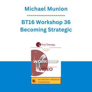 Michael Munion - BT16 Workshop 36 - Becoming Strategic