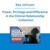 Rae Johnson - Power, Privilege and Difference in the Clinical Relationship - Collection