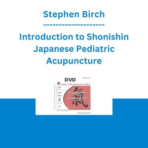 Stephen Birch - Introduction to Shonishin Japanese Pediatric Acupuncture
