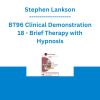 Stephen Lankson - BT96 Clinical Demonstration 18 - Brief Therapy with Hypnosis