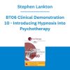 Stephen Lankton - BT06 Clinical Demonstration 10 - Introducing Hypnosis into Psychotherapy