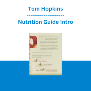 Tom Hopkins - Nutrition Guide Intro