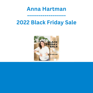 Anna Hartman - 2022 Black Friday Sale