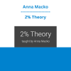 Anna Macko - 2% Theory