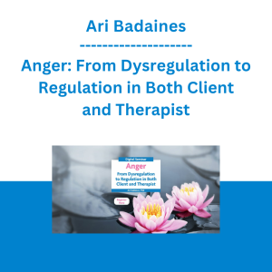 Ari Badaines - Anger: From Dysregulation to Regulation in Both Client and Therapist