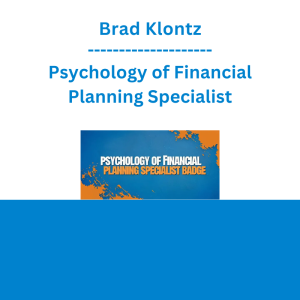 Brad Klontz - Psychology of Financial Planning Specialist