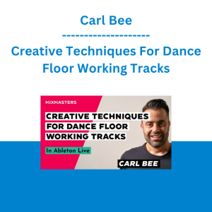 Carl Bee - Creative Techniques For Dance Floor Working Tracks