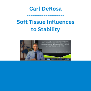 Carl DeRosa - Soft Tissue Influences to Stability: Muscle Slings & Fascial Networks of the Trunk and Hips