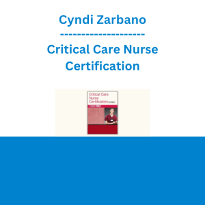 Cyndi Zarbano - Critical Care Nurse Certification