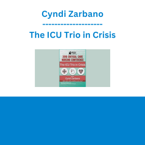 Cyndi Zarbano - The ICU Trio in Crisis