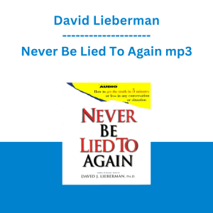 David Lieberman - Never Be Lied To Again mp3