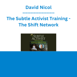 David Nicol - The Subtle Activist Training - The Shift Network