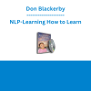 Don Blackerby - NLP-Learning How to Learn