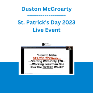Duston McGroarty - St. Patrick's Day 2023 Live Event