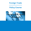 Foreign Trade Policy Course