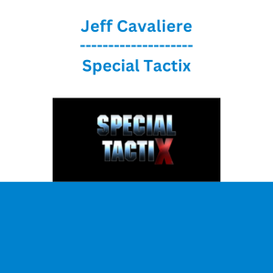 Jeff Cavaliere - Special Tactix